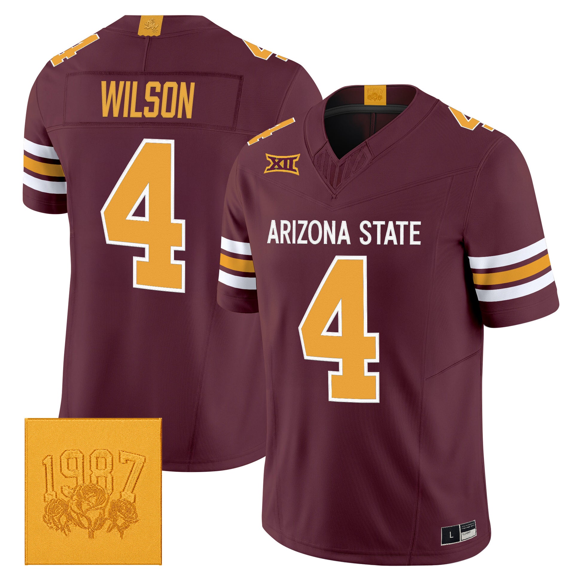 Arizona State Sun Devils Roses & Devils Vapor Limited Jersey - Stitched