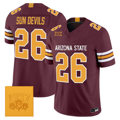 Arizona State Sun Devils Roses & Devils Vapor Limited Jersey - Stitched