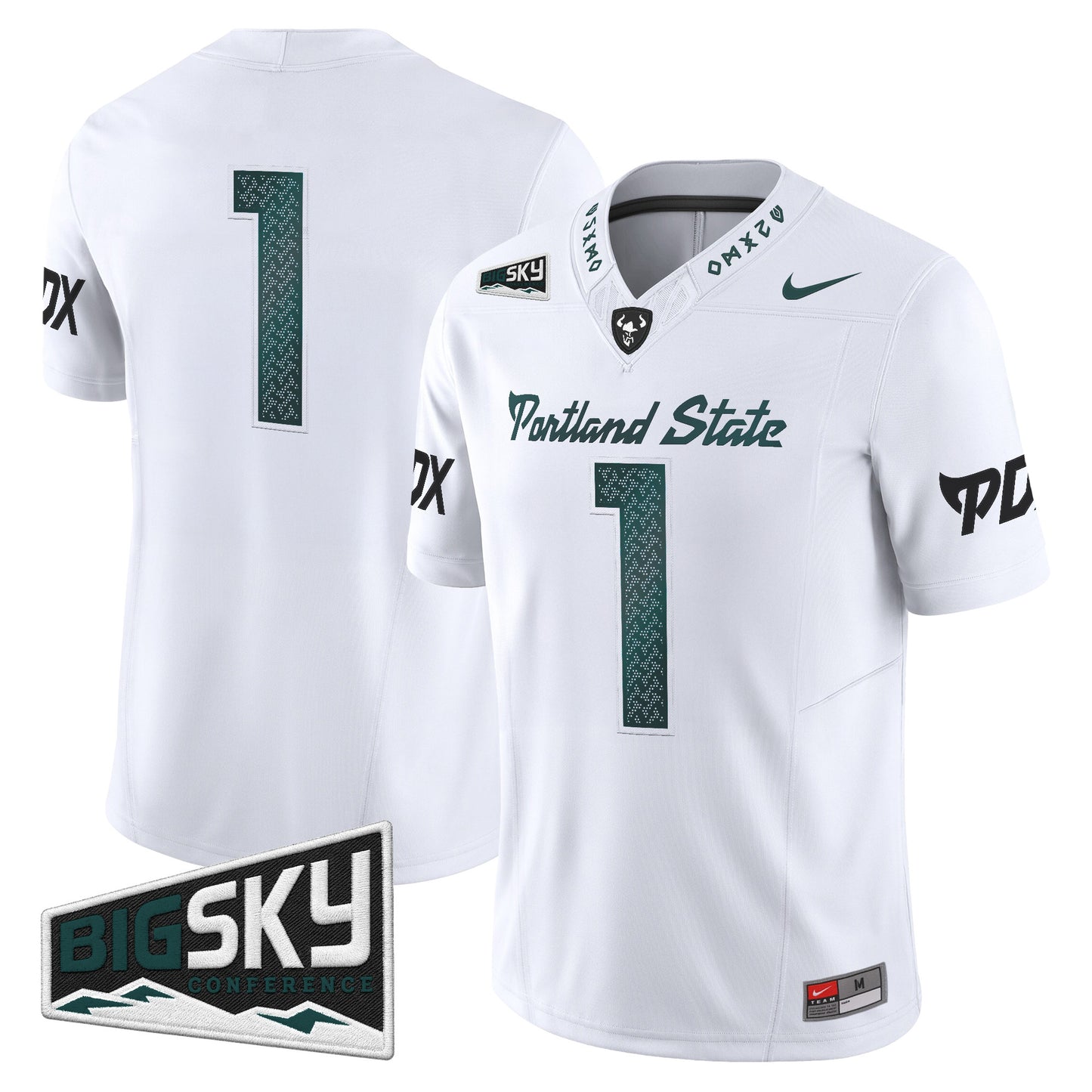 Portland State Vikings The Storm Vapor Limited Jersey - Stitched