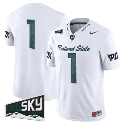 Portland State Vikings The Storm Vapor Limited Jersey - Stitched