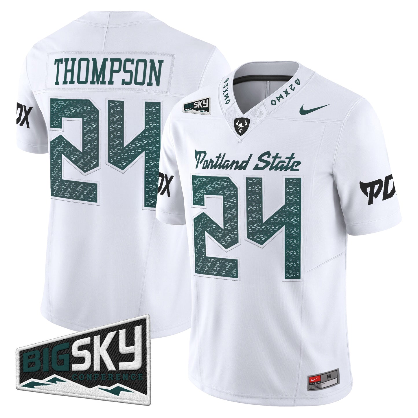 Portland State Vikings The Storm Vapor Limited Jersey - Stitched