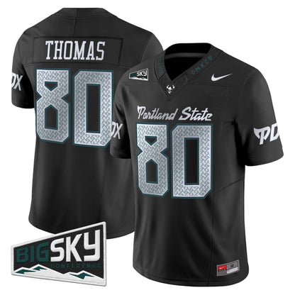 Portland State Vikings The Storm Vapor Limited Jersey - Stitched