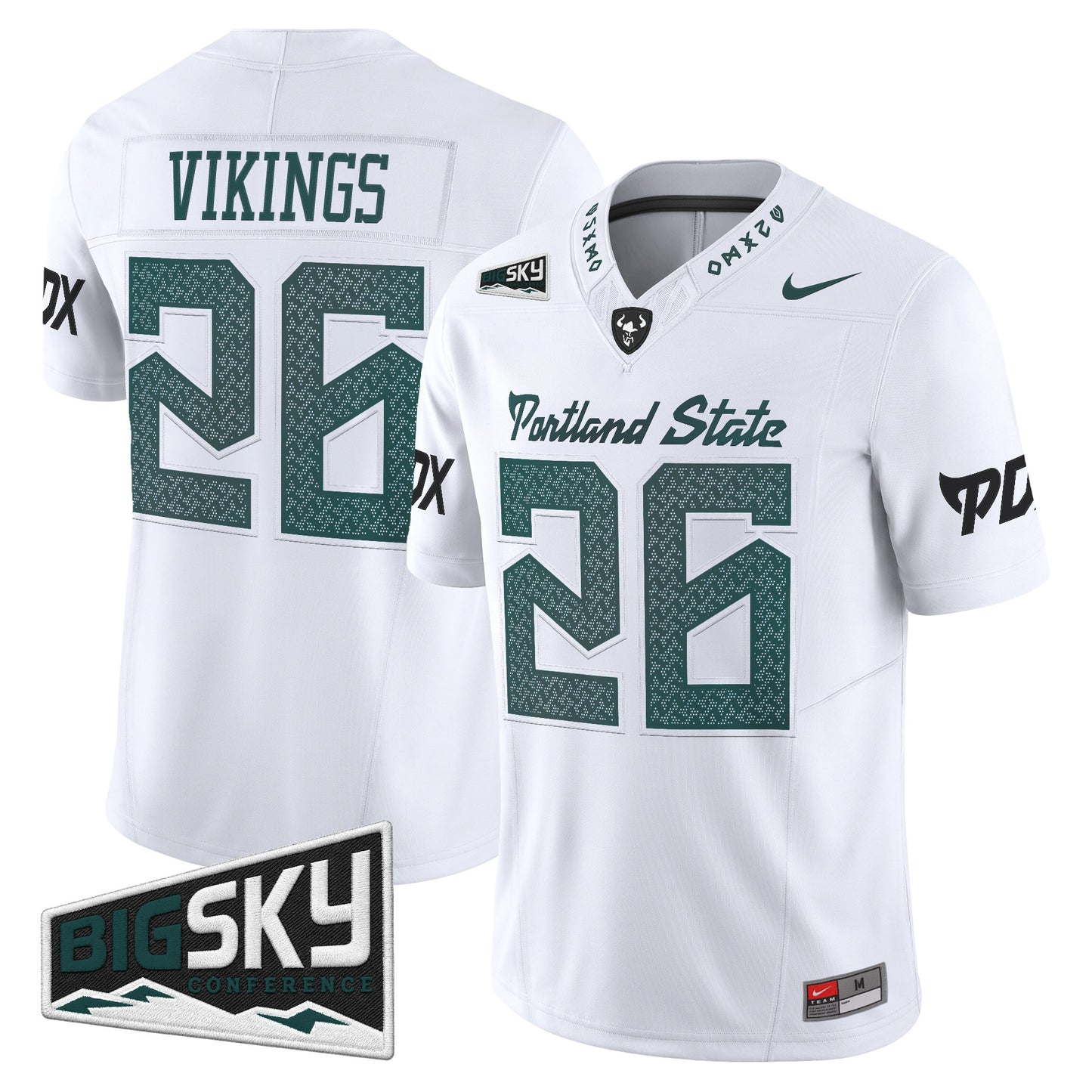 Portland State Vikings The Storm Vapor Limited Jersey - Stitched