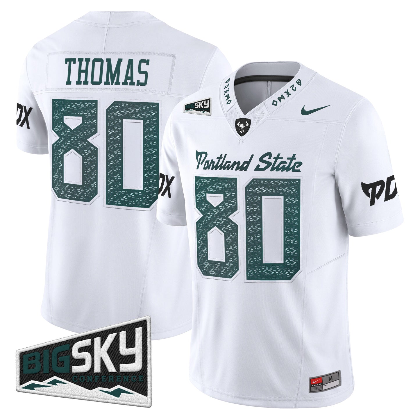 Portland State Vikings The Storm Vapor Limited Jersey - Stitched