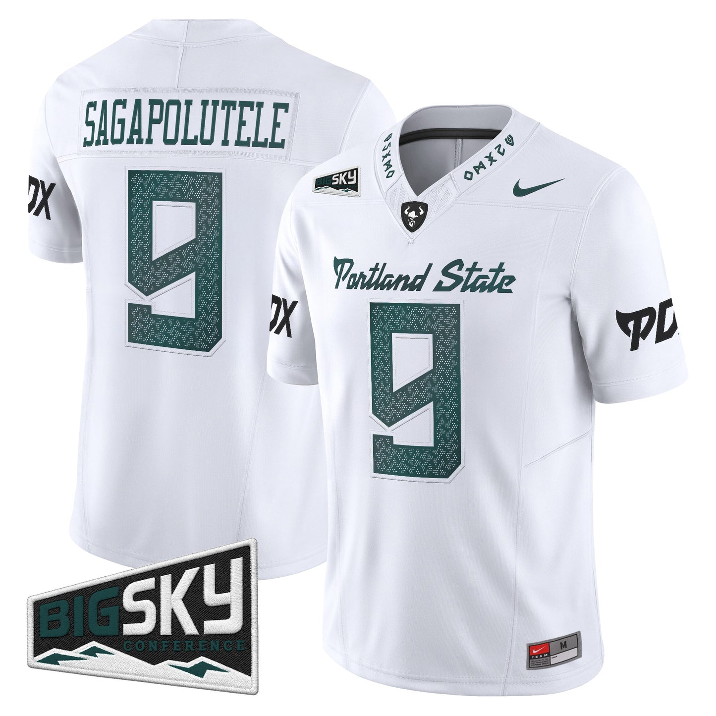 Portland State Vikings The Storm Vapor Limited Jersey - Stitched