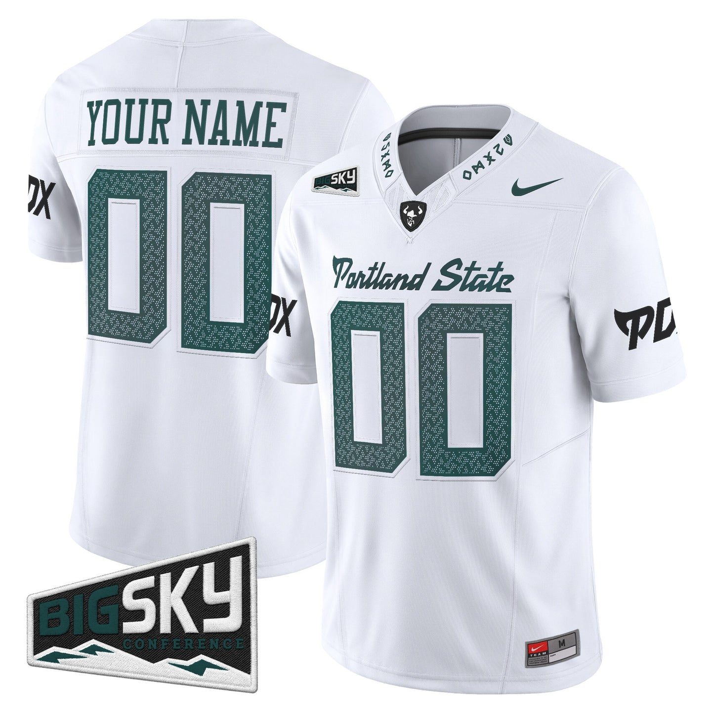 Portland State Vikings The Storm Vapor Limited Custom Jersey - Stitched