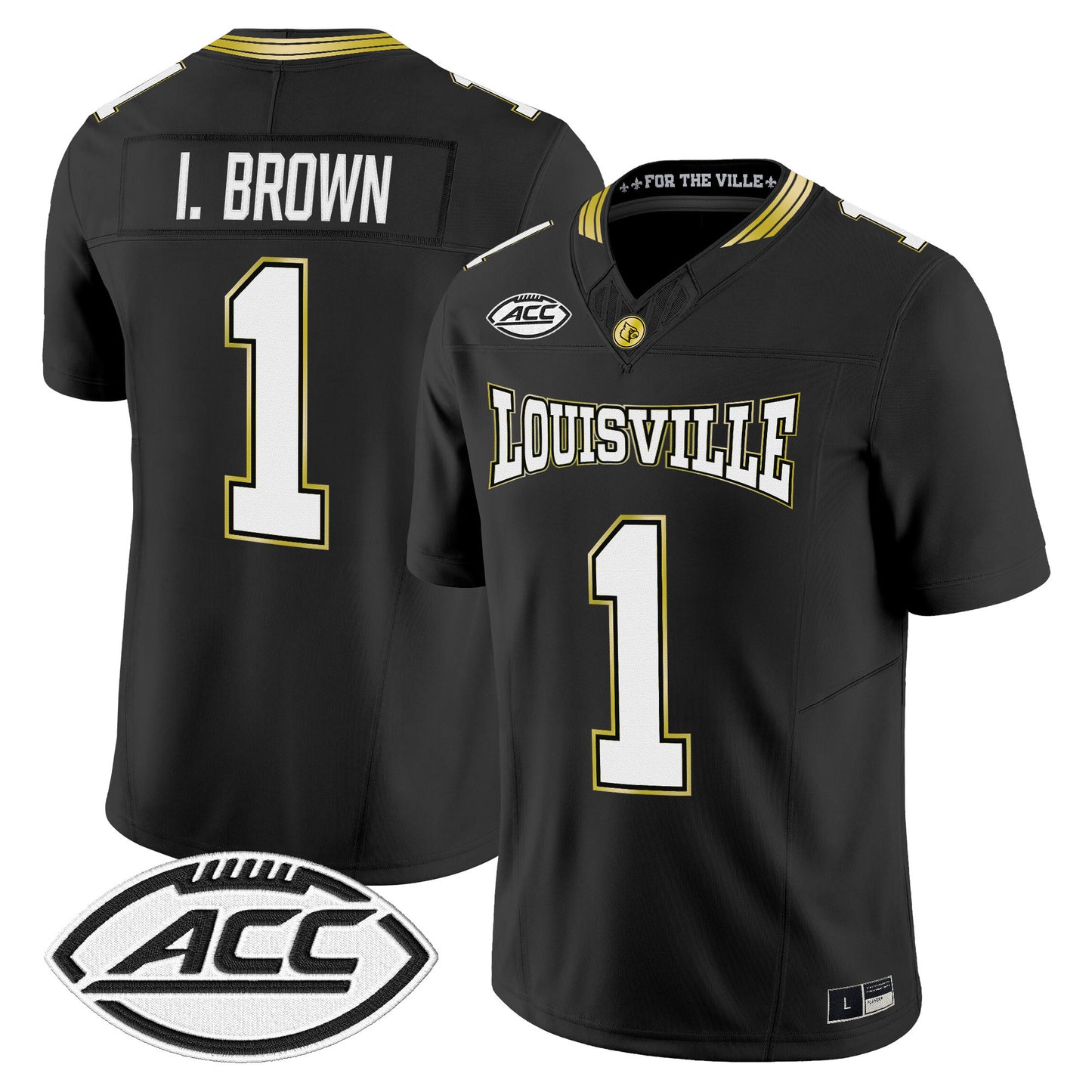 Louisville Cardinals For The Ville Vapor Limited Jersey - All Stitched
