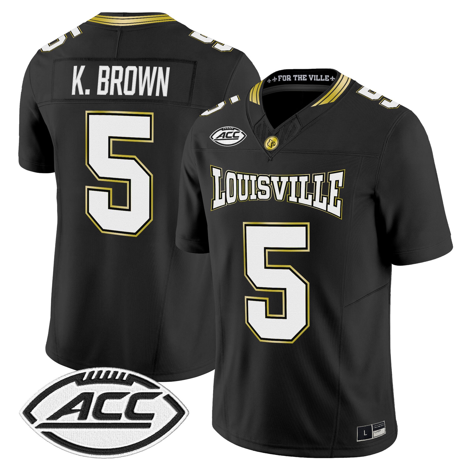 Louisville Cardinals For The Ville Vapor Limited Jersey - All Stitched