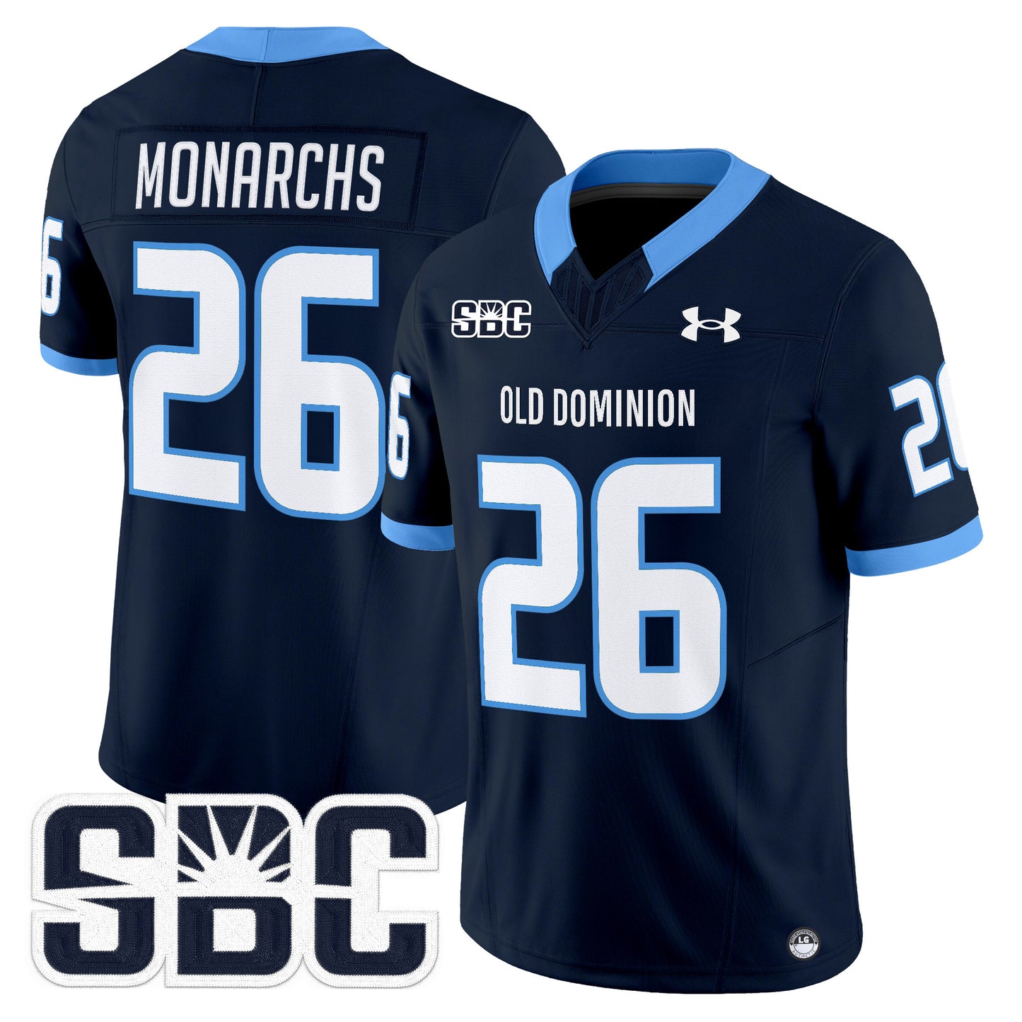 Old Dominion Monarchs 2026 Vapor Limited Jersey - Stitched