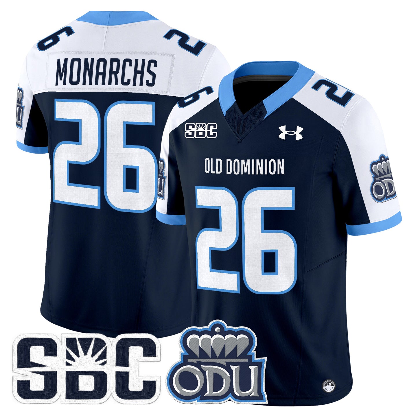 Old Dominion Monarchs 2026 Vapor Limited Jersey - Stitched