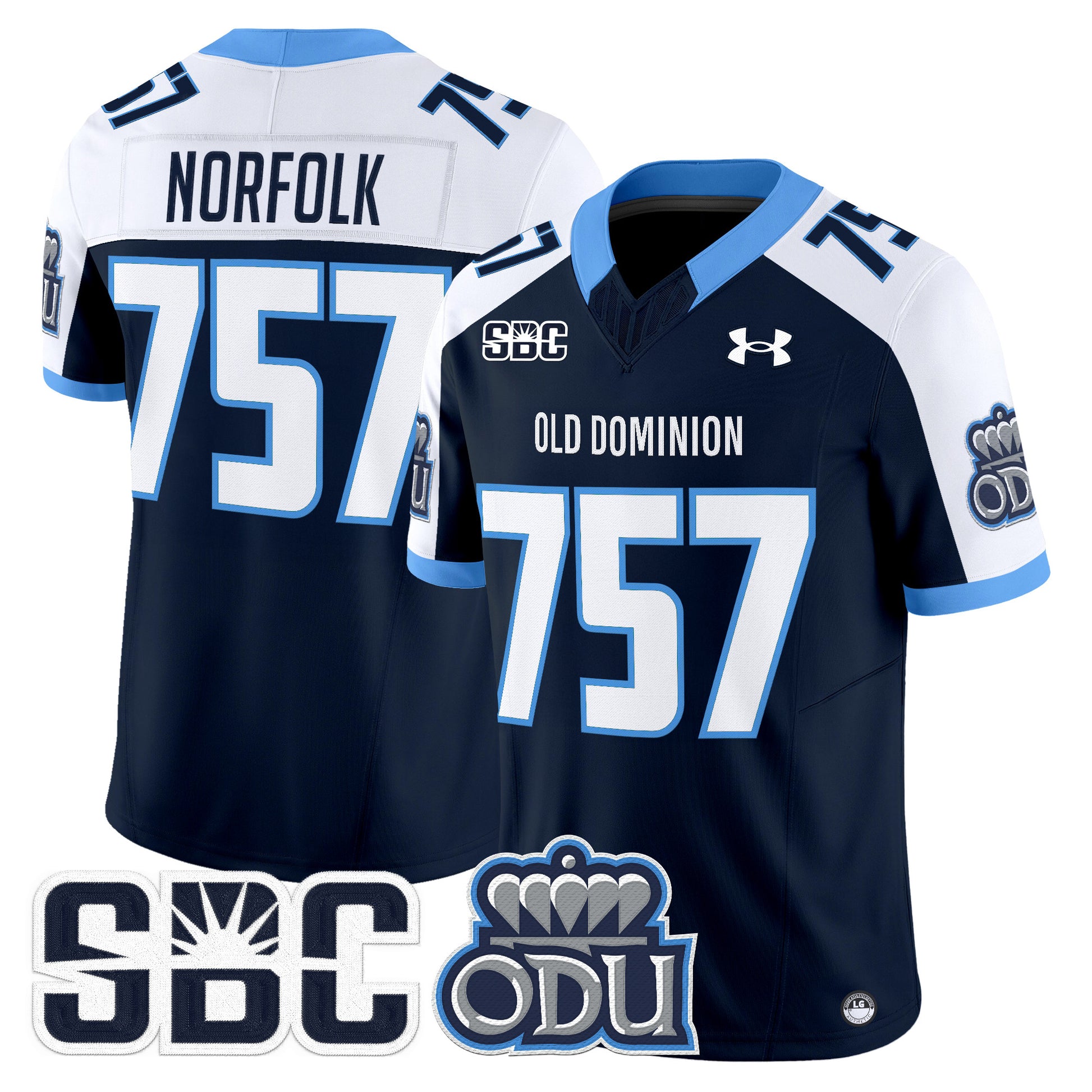 Old Dominion Monarchs 2026 Vapor Limited Jersey - Stitched