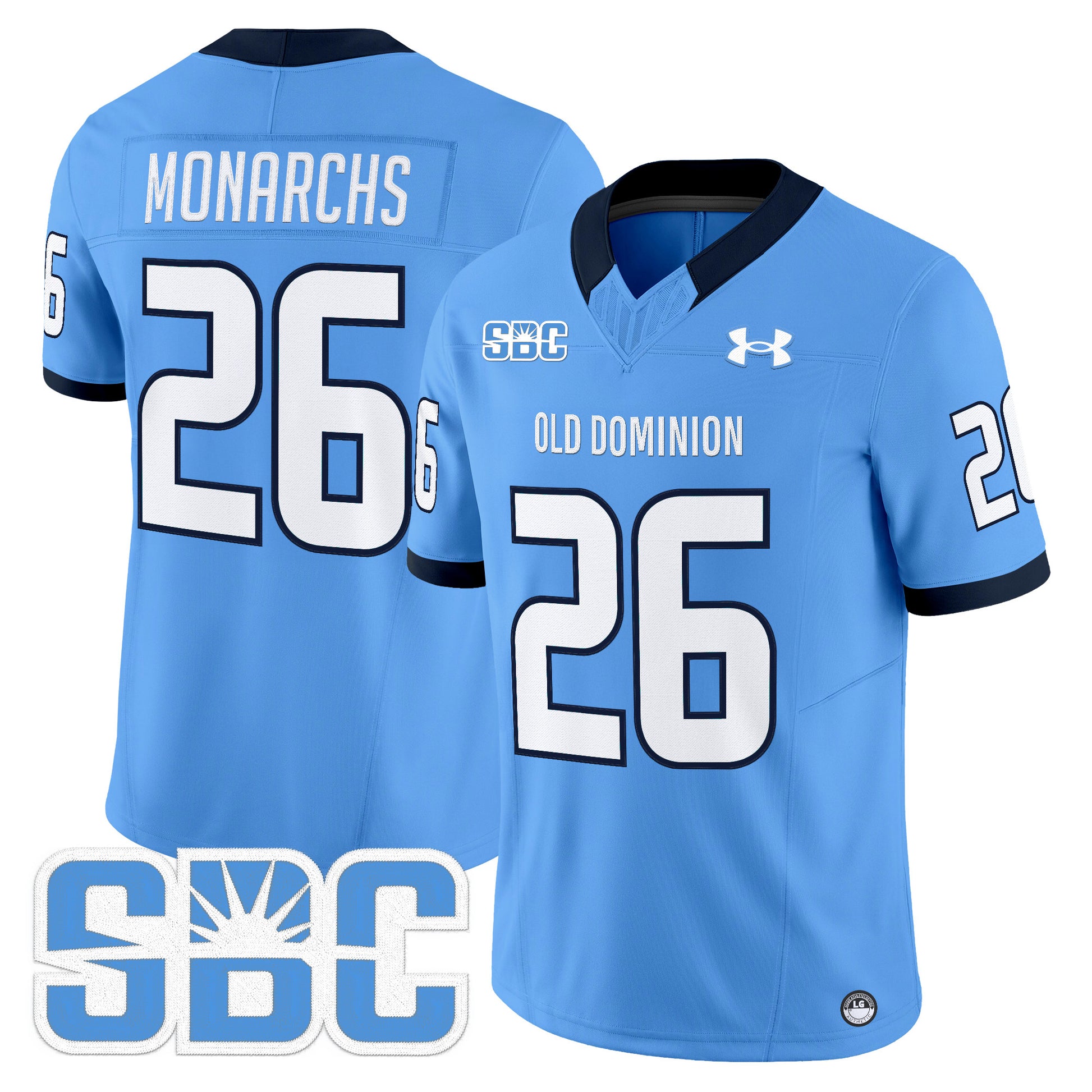 Old Dominion Monarchs 2026 Vapor Limited Jersey - Stitched