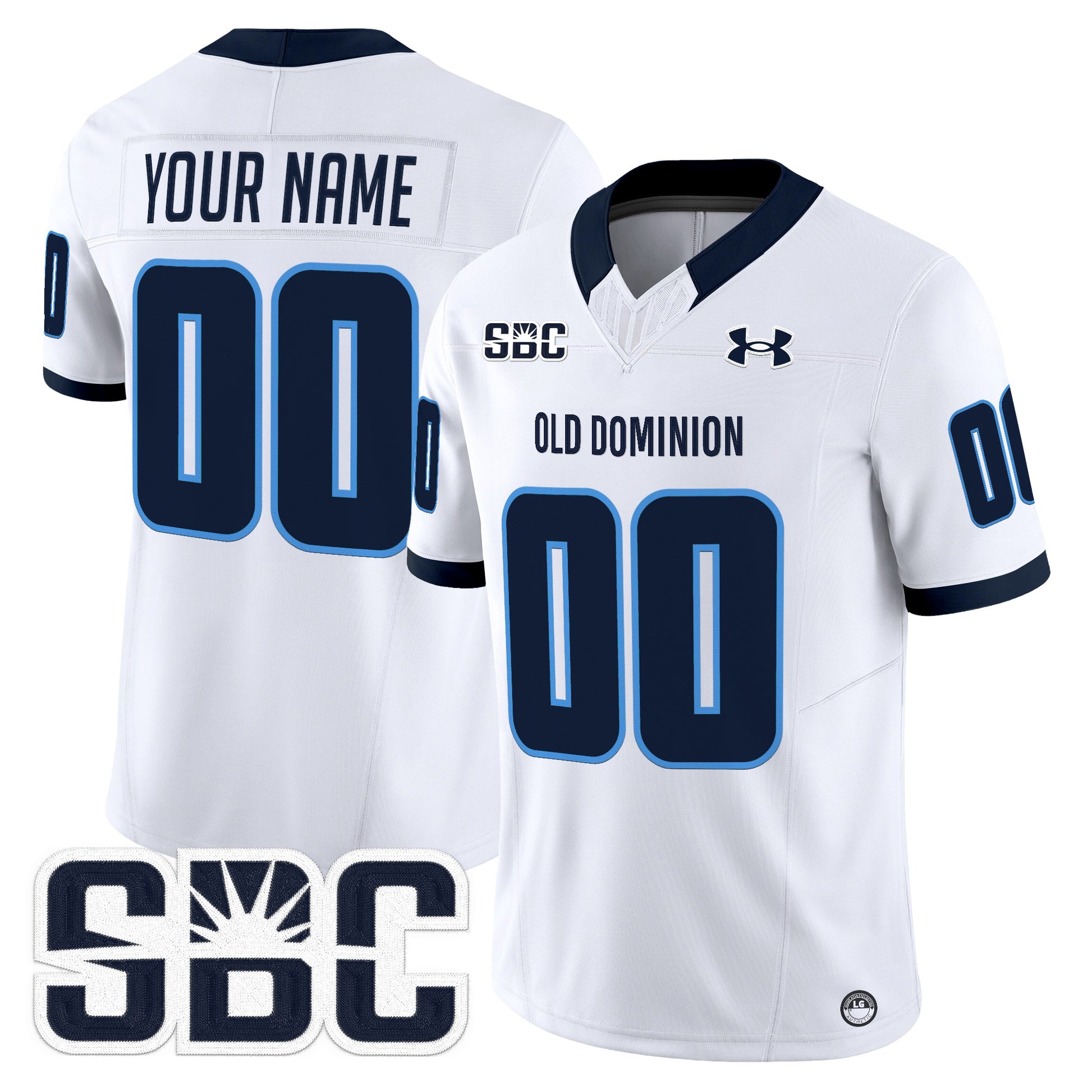 Old Dominion Monarchs 2026 Vapor Limited Custom Jersey - Stitched