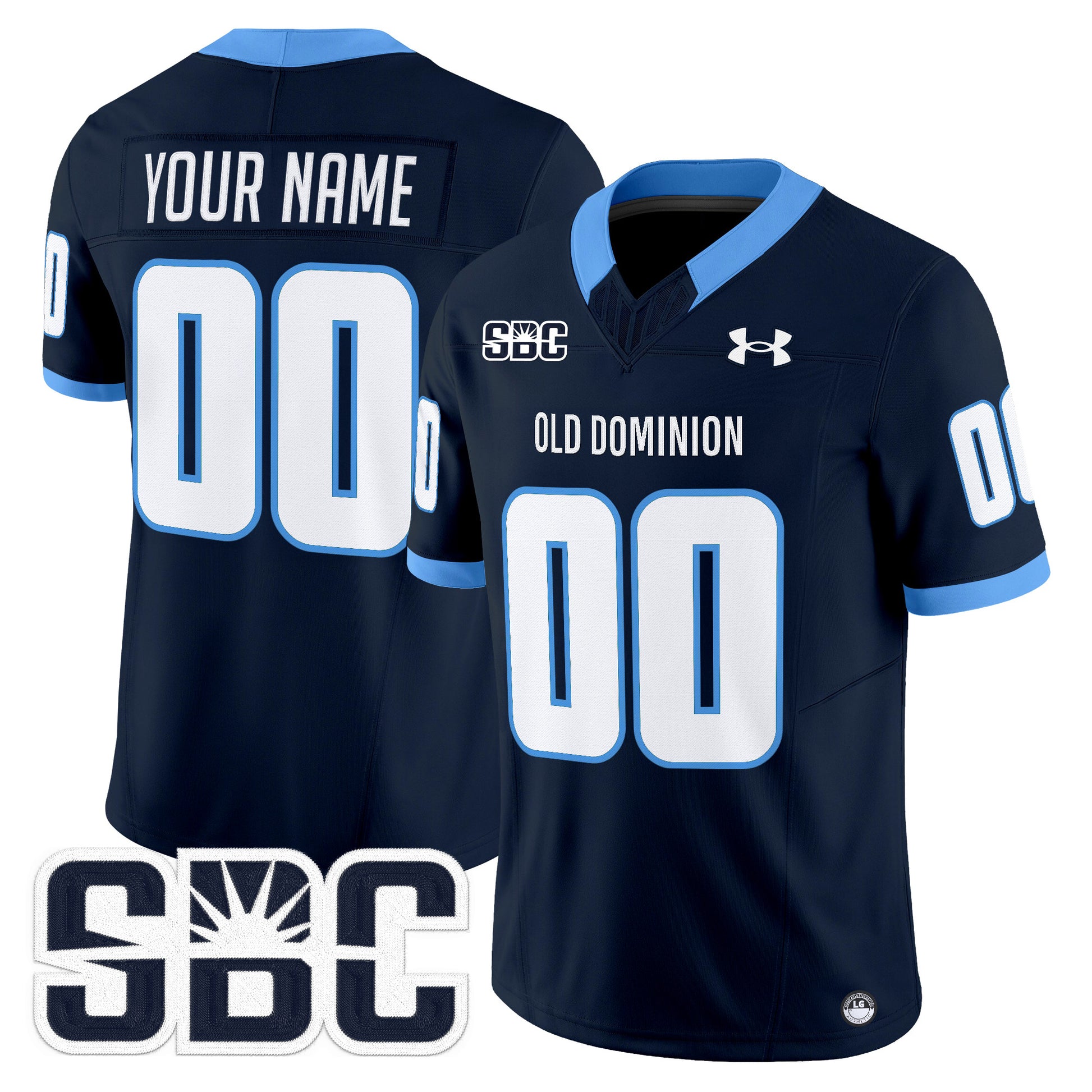 Old Dominion Monarchs 2026 Vapor Limited Custom Jersey - Stitched