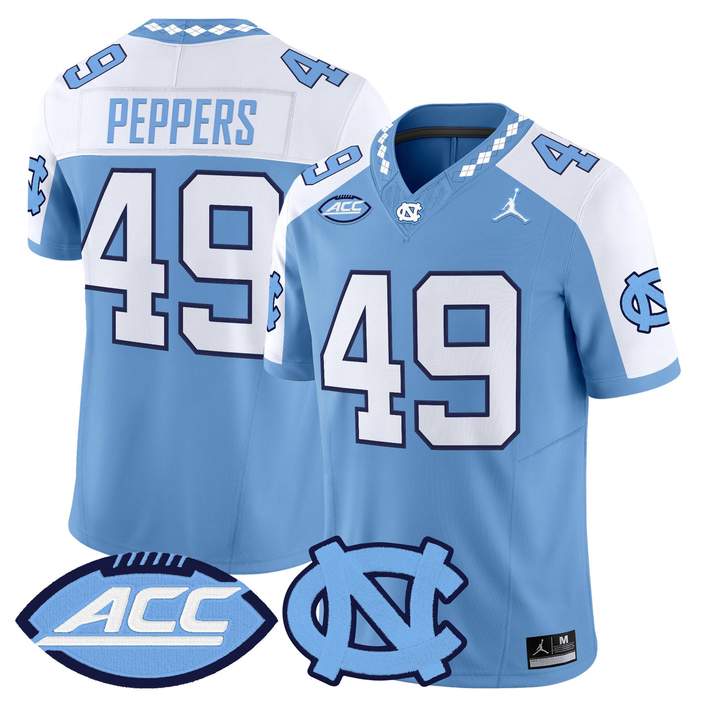 North Carolina Tar Heels 2026 Vapor Limited Jersey - Stitched