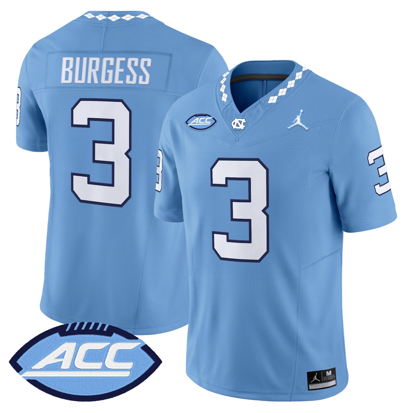 North Carolina Tar Heels 2026 Vapor Limited Jersey - Stitched