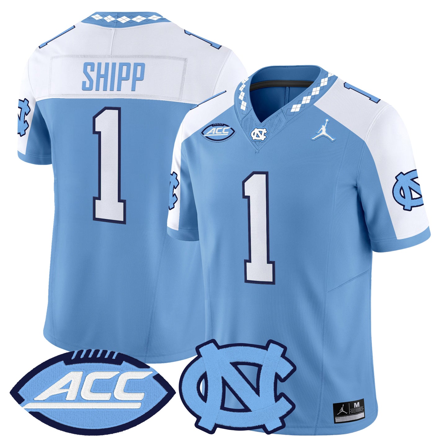 North Carolina Tar Heels 2026 Vapor Limited Jersey - Stitched