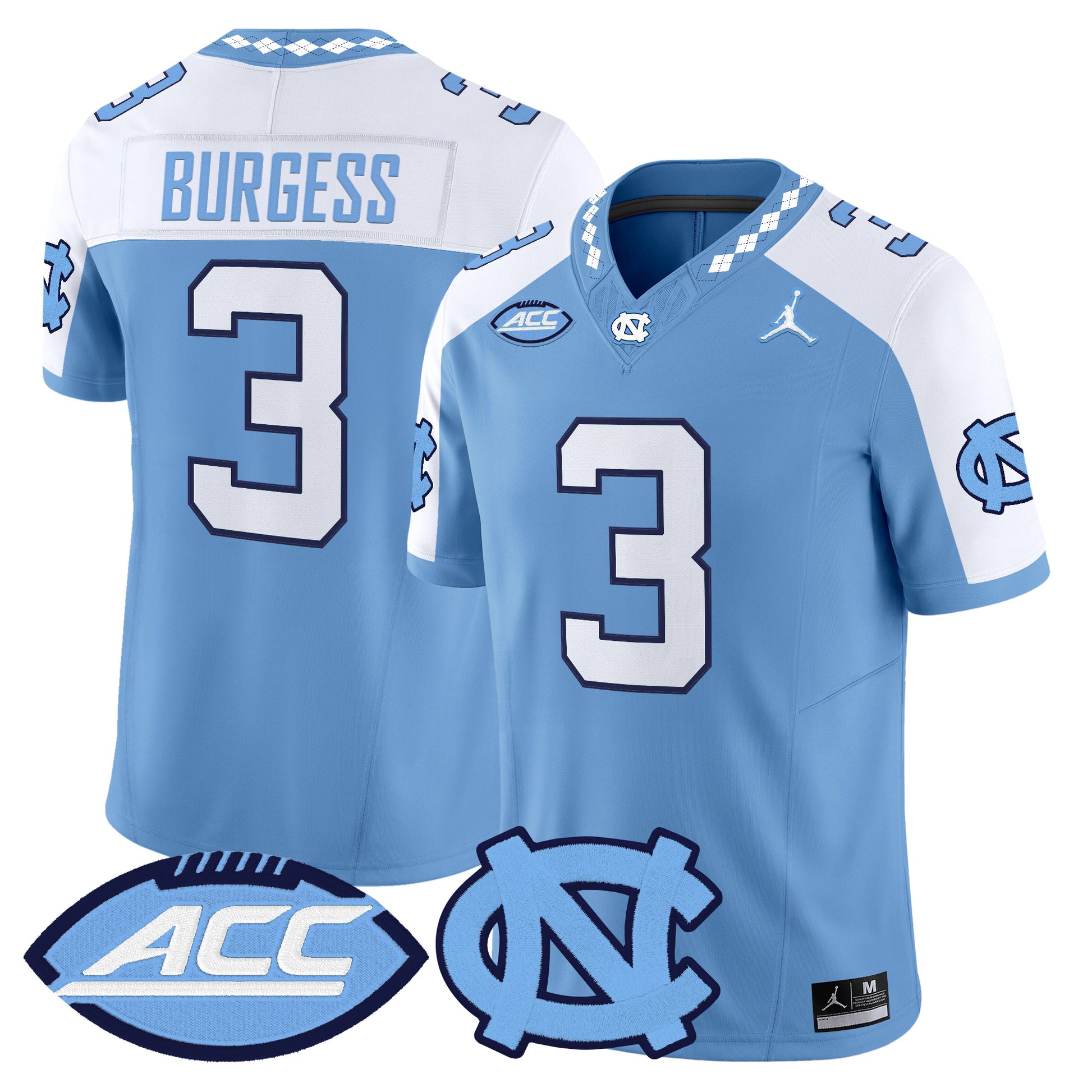 North Carolina Tar Heels 2026 Vapor Limited Jersey - Stitched