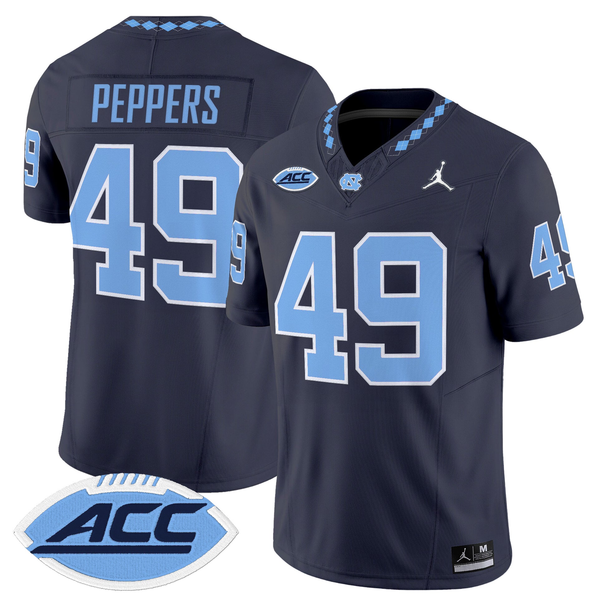 North Carolina Tar Heels 2026 Vapor Limited Jersey - Stitched
