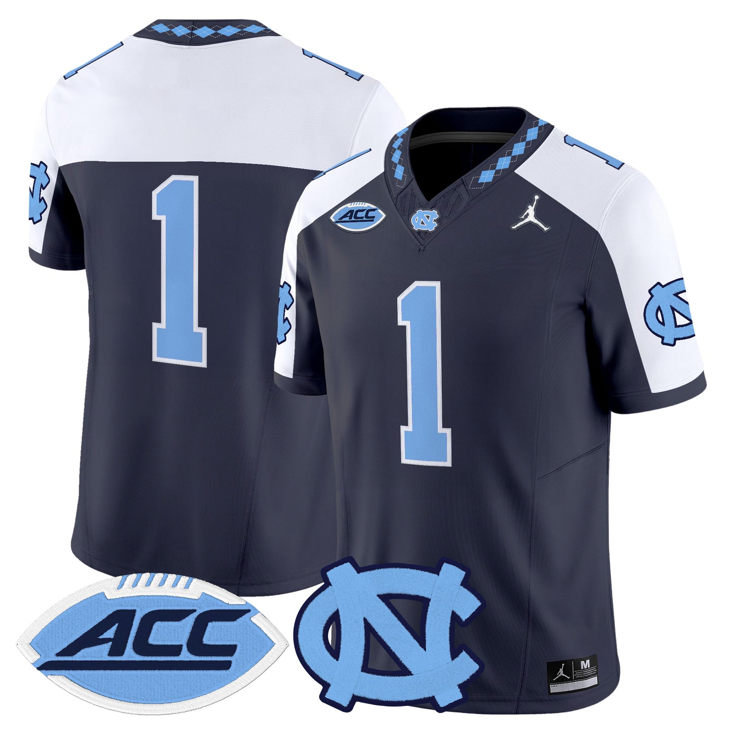 North Carolina Tar Heels 2026 Vapor Limited Jersey - Stitched