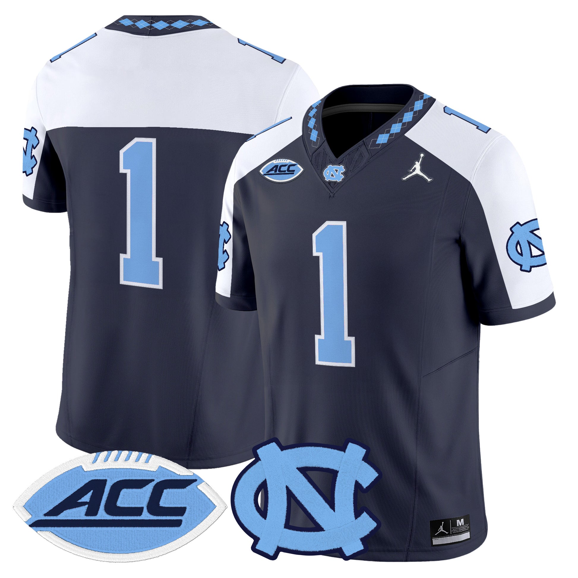 North Carolina Tar Heels 2026 Vapor Limited Jersey - Stitched