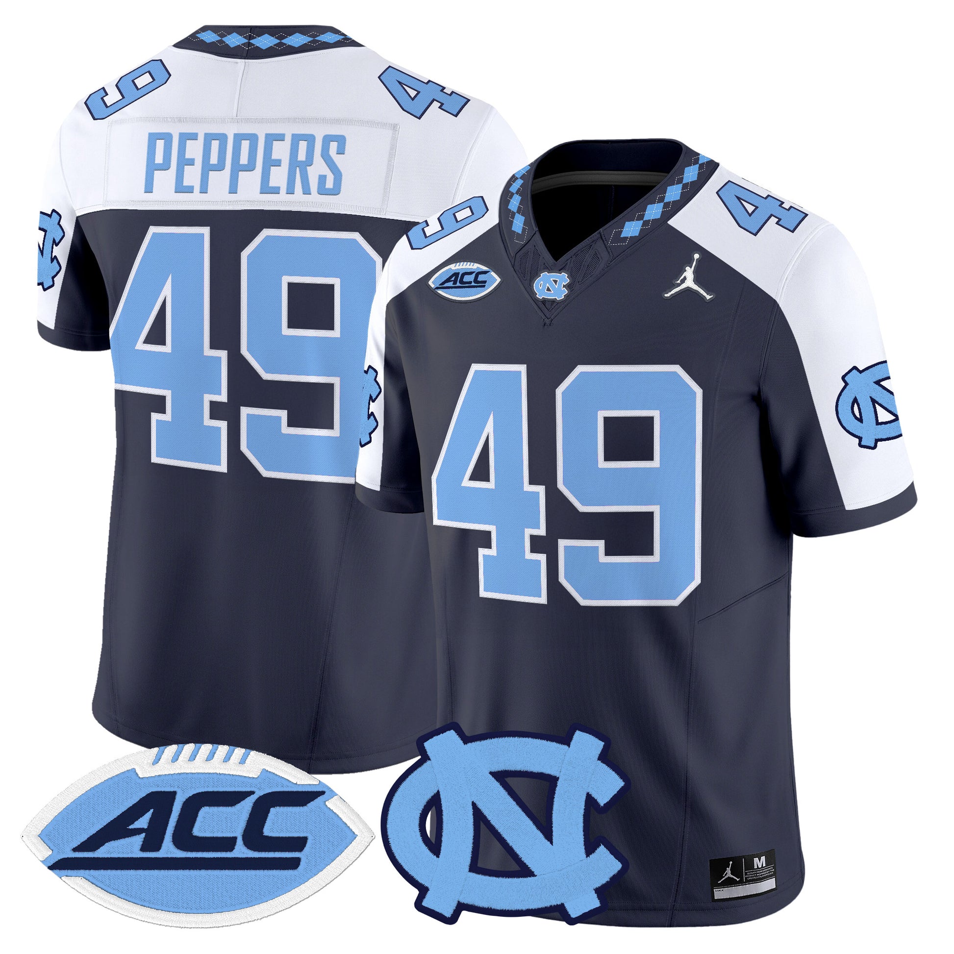 North Carolina Tar Heels 2026 Vapor Limited Jersey - Stitched
