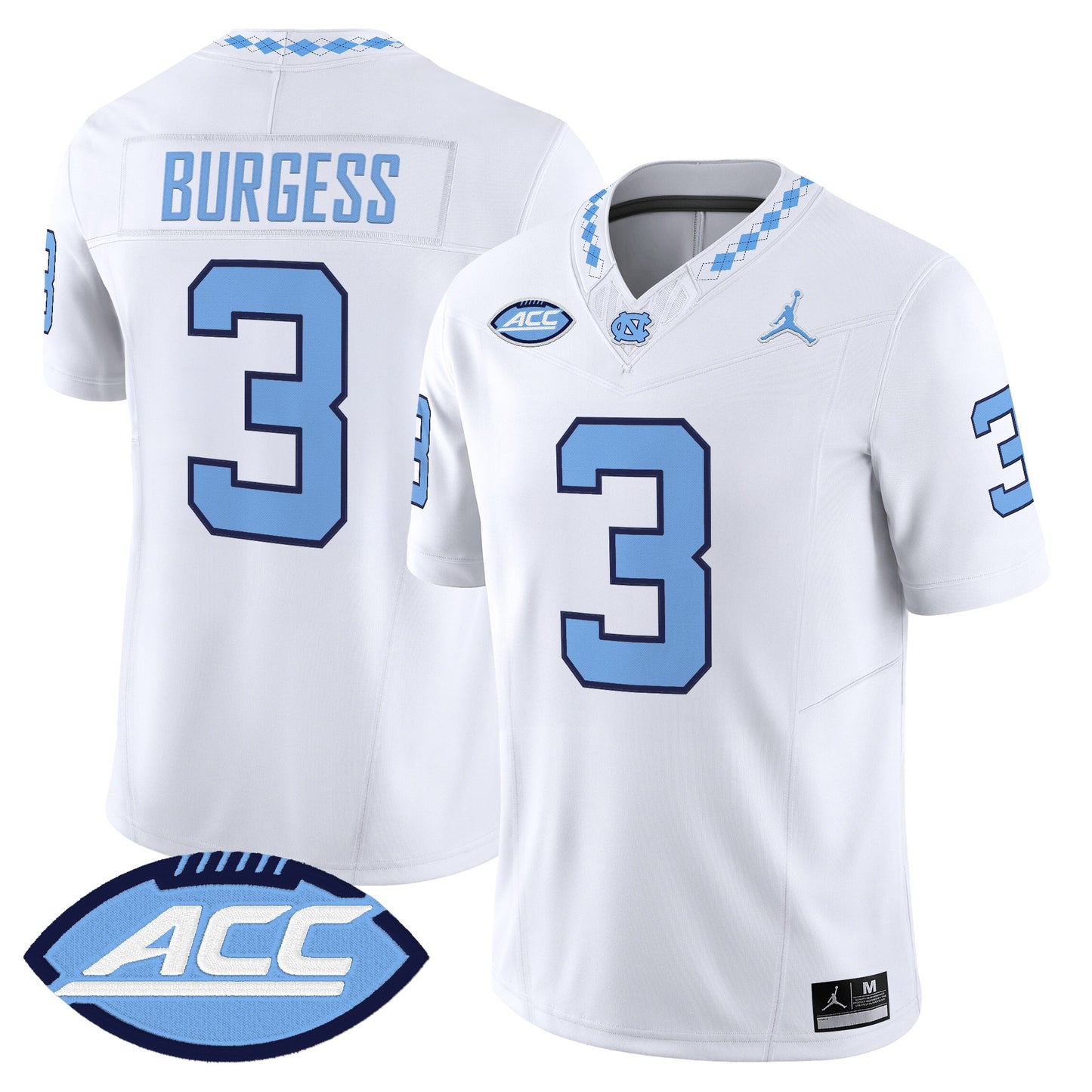 North Carolina Tar Heels 2026 Vapor Limited Jersey - Stitched