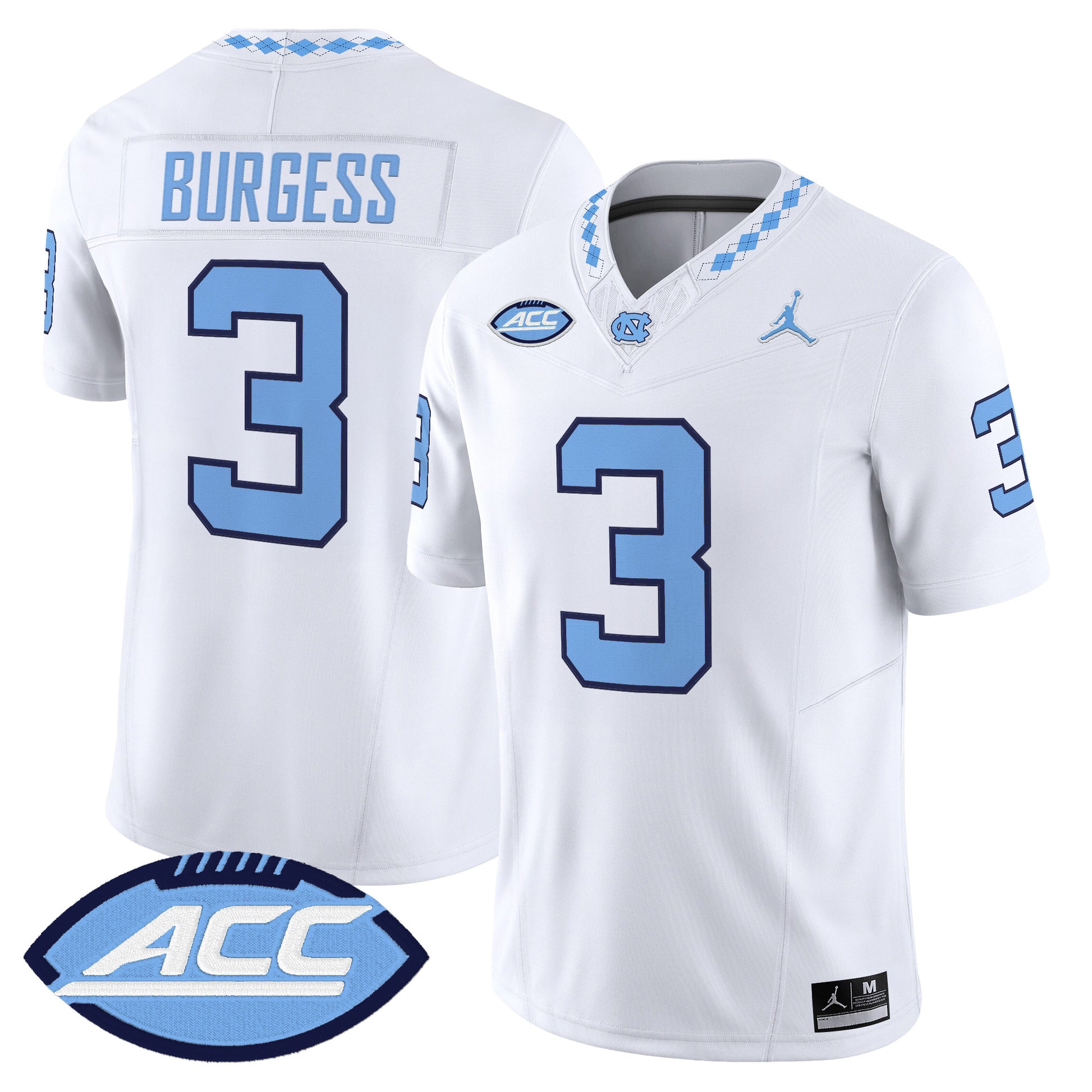 North Carolina Tar Heels 2026 Vapor Limited Jersey - Stitched