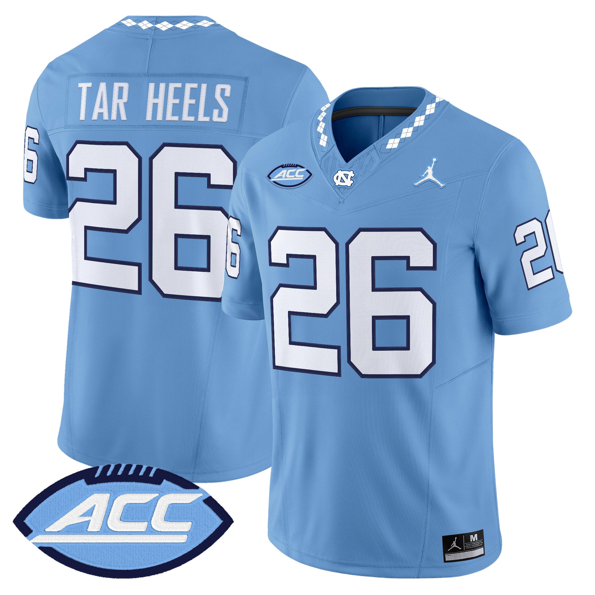 North Carolina Tar Heels 2026 Vapor Limited Jersey - Stitched
