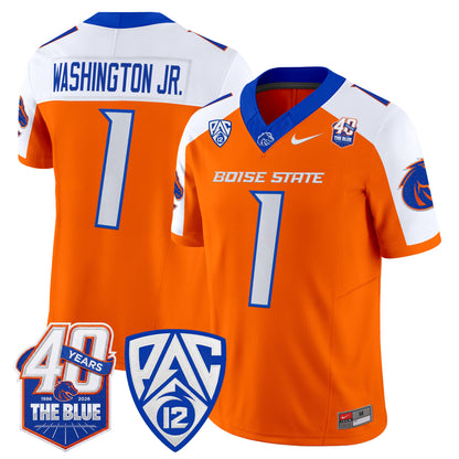  Boise State Broncos 2026 Vapor Limited Jersey - 40th Anniversary Patch -  Stitched