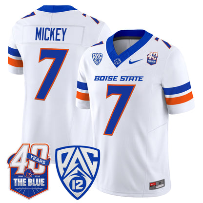  Boise State Broncos 2026 Vapor Limited Jersey - 40th Anniversary Patch -  Stitched