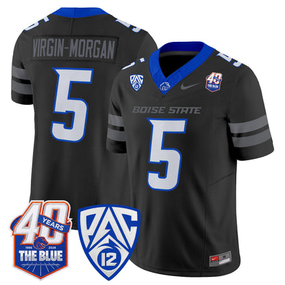 Boise State Broncos 2026 Vapor Limited Jersey - 40th Anniversary Patch -  Stitched