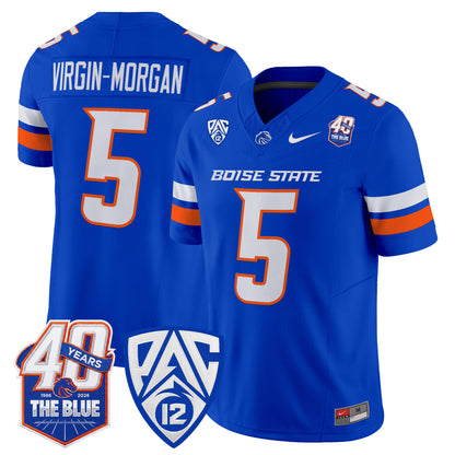  Boise State Broncos 2026 Vapor Limited Jersey - 40th Anniversary Patch -  Stitched