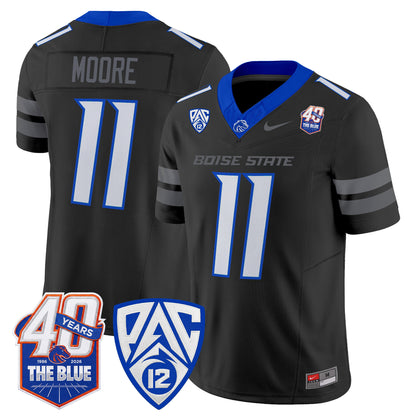  Boise State Broncos 2026 Vapor Limited Jersey - 40th Anniversary Patch -  Stitched