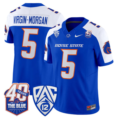  Boise State Broncos 2026 Vapor Limited Jersey - 40th Anniversary Patch -  Stitched