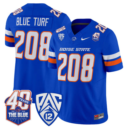  Boise State Broncos 2026 Vapor Limited Jersey - 40th Anniversary Patch -  Stitched