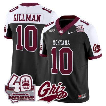  Montana Grizzlies 2026 Vapor Limited Jersey - 40th Anniversary Patch -  Stitched