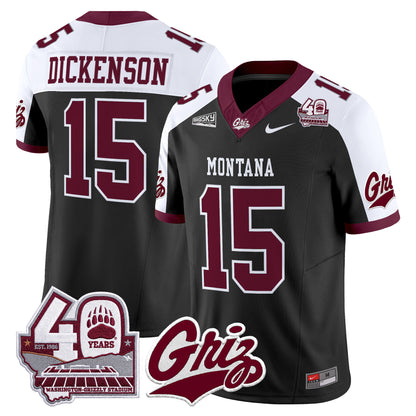  Montana Grizzlies 2026 Vapor Limited Jersey - 40th Anniversary Patch -  Stitched