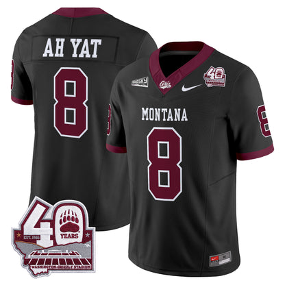  Montana Grizzlies 2026 Vapor Limited Jersey - 40th Anniversary Patch -  Stitched