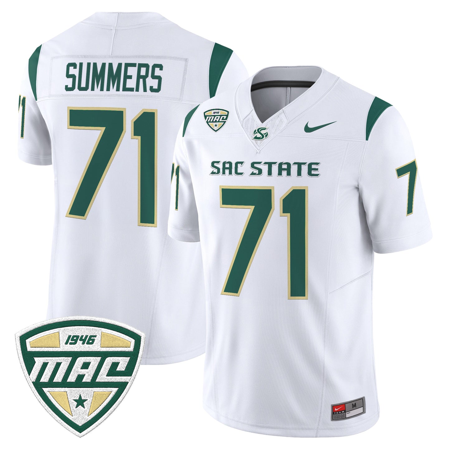  Sacramento State Hornets 2026 Vapor Limited Jersey -  Stitched