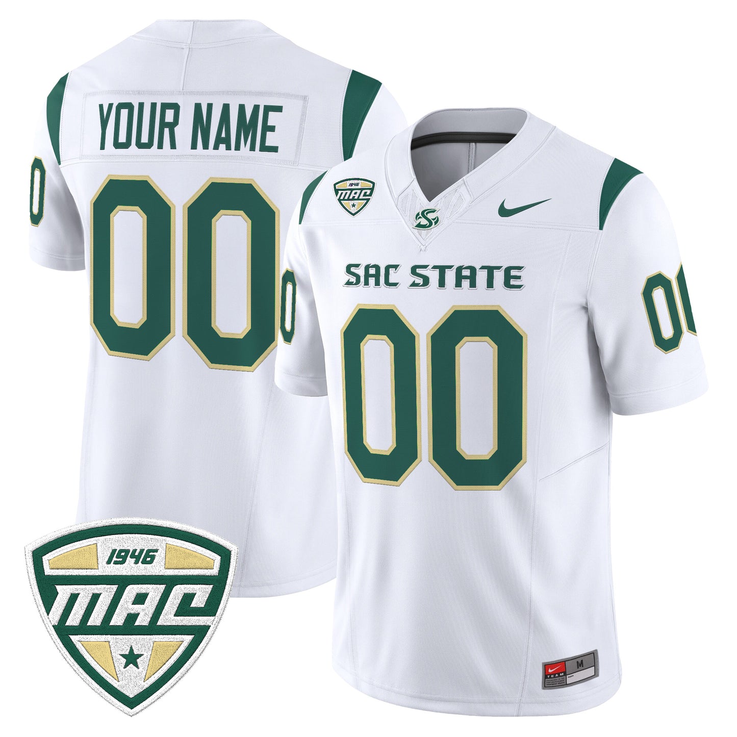 Sacramento State Hornets 2026 Vapor Limited Custom Jersey -  Stitched