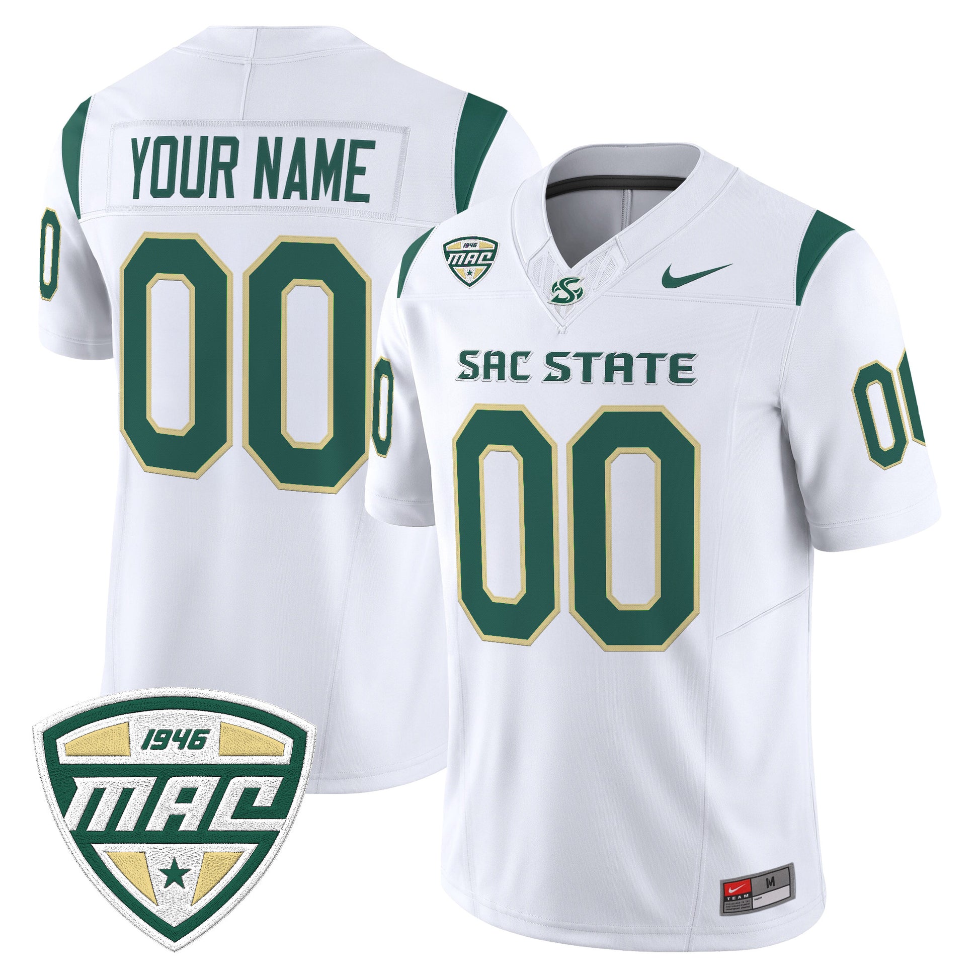 Sacramento State Hornets 2026 Vapor Limited Custom Jersey -  Stitched