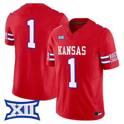  Kansas Jayhawks 2026 Vapor Limited Jersey -  Stitched
