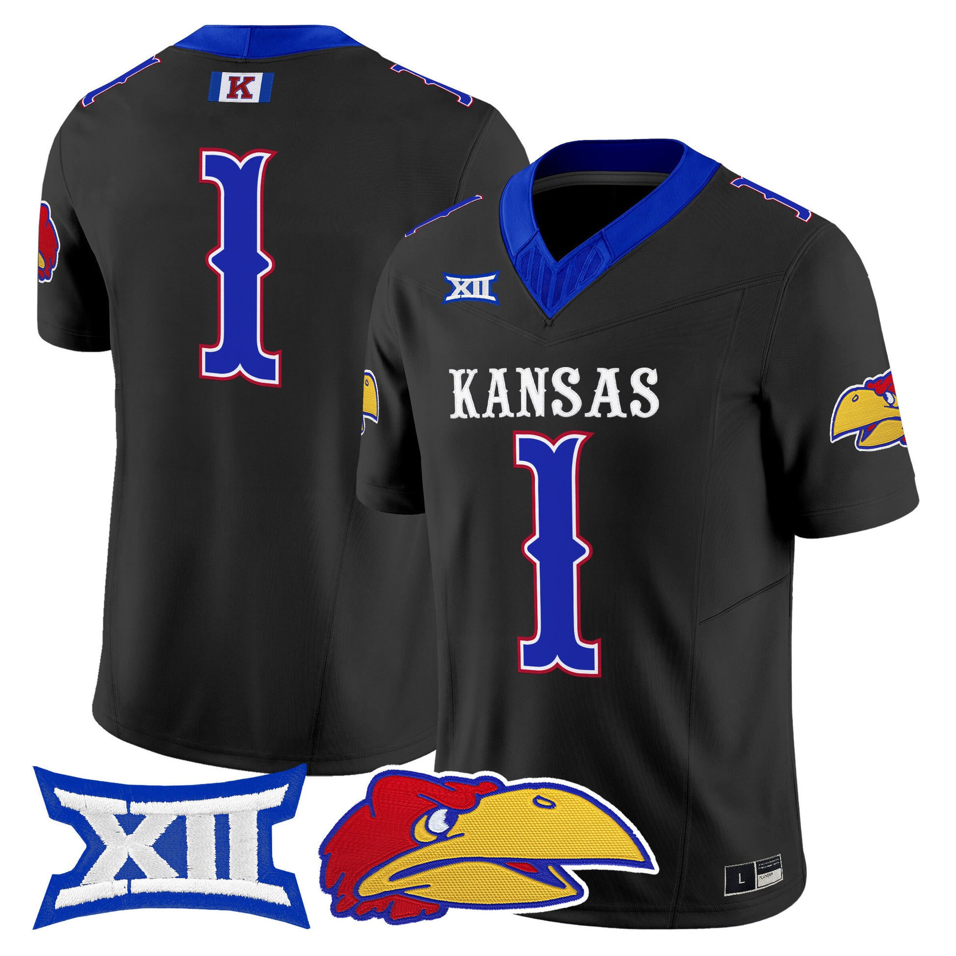  Kansas Jayhawks 2026 Vapor Limited Jersey -  Stitched