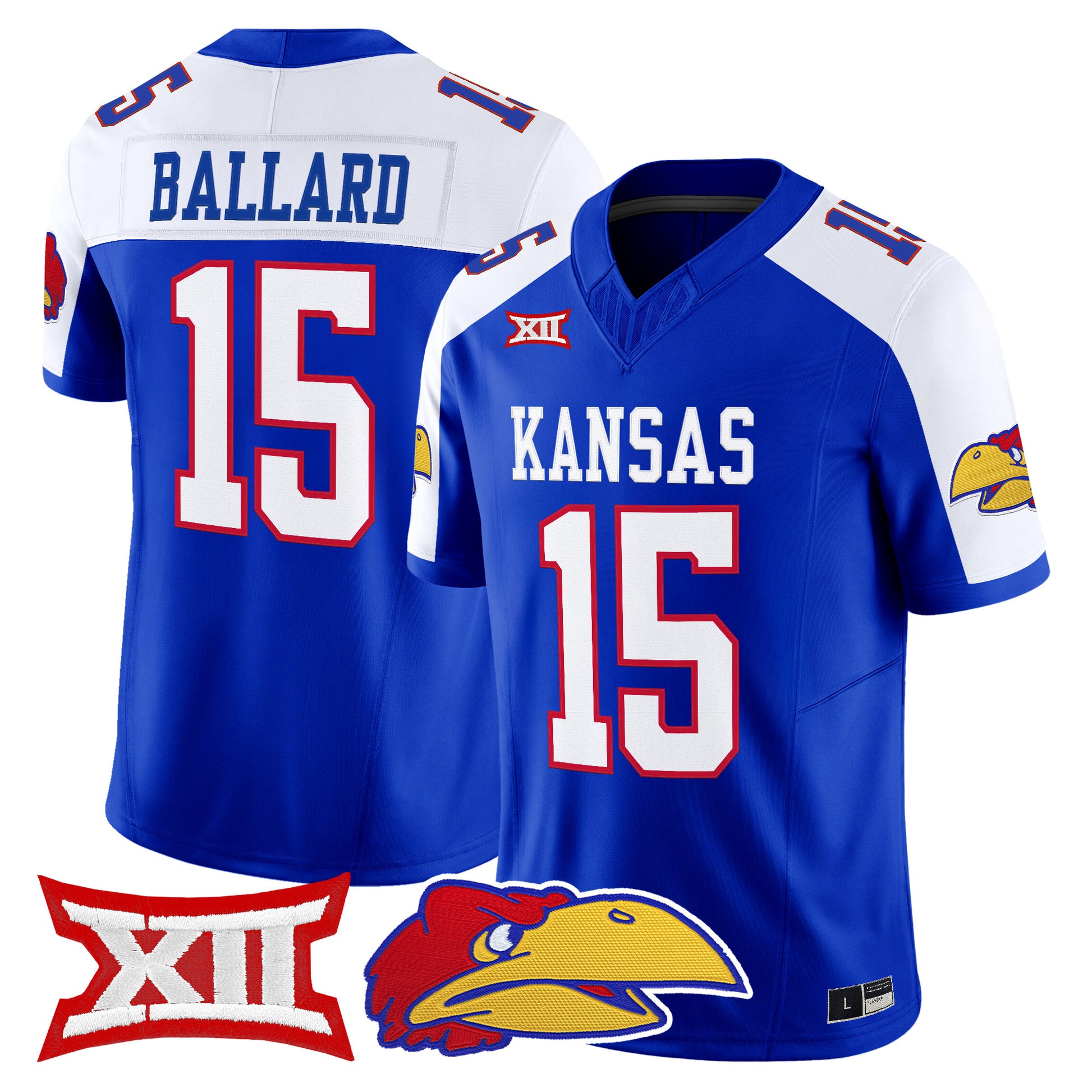  Kansas Jayhawks 2026 Vapor Limited Jersey -  Stitched