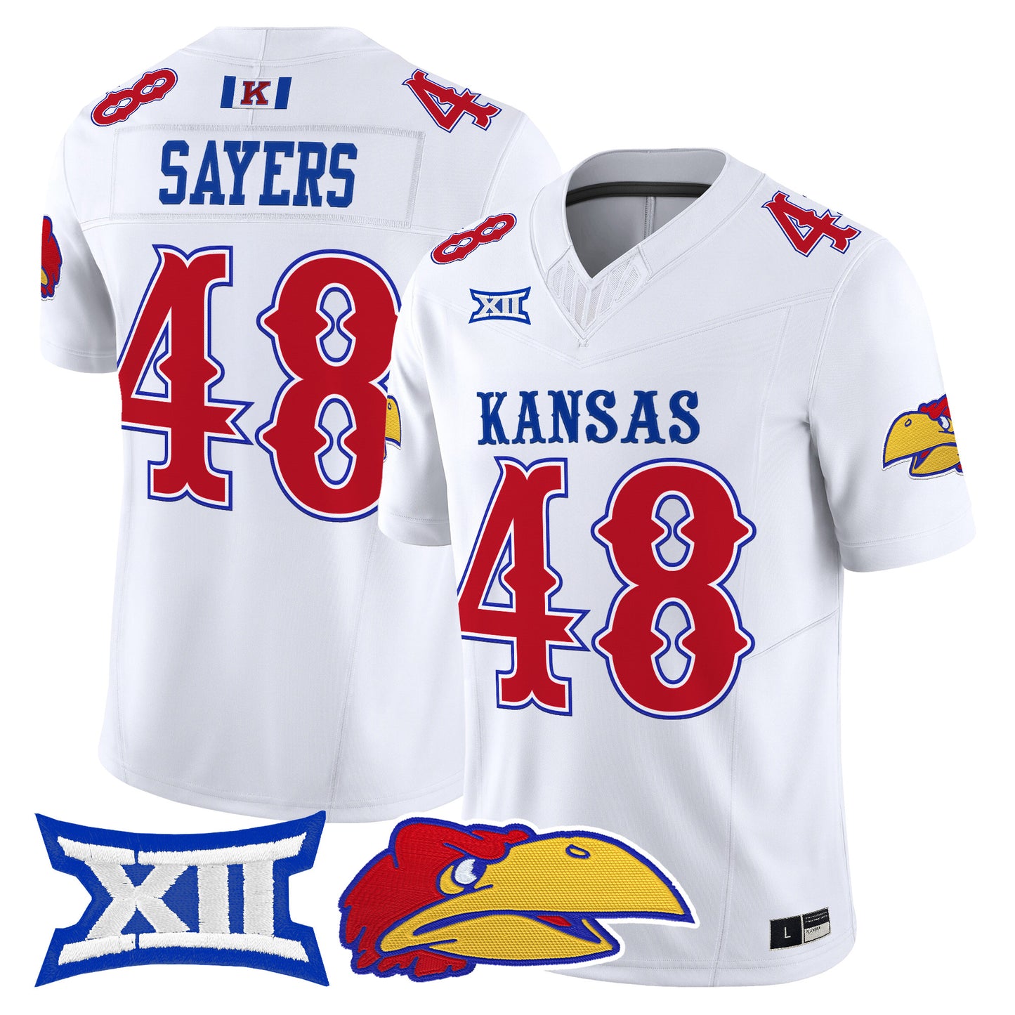  Kansas Jayhawks 2026 Vapor Limited Jersey -  Stitched