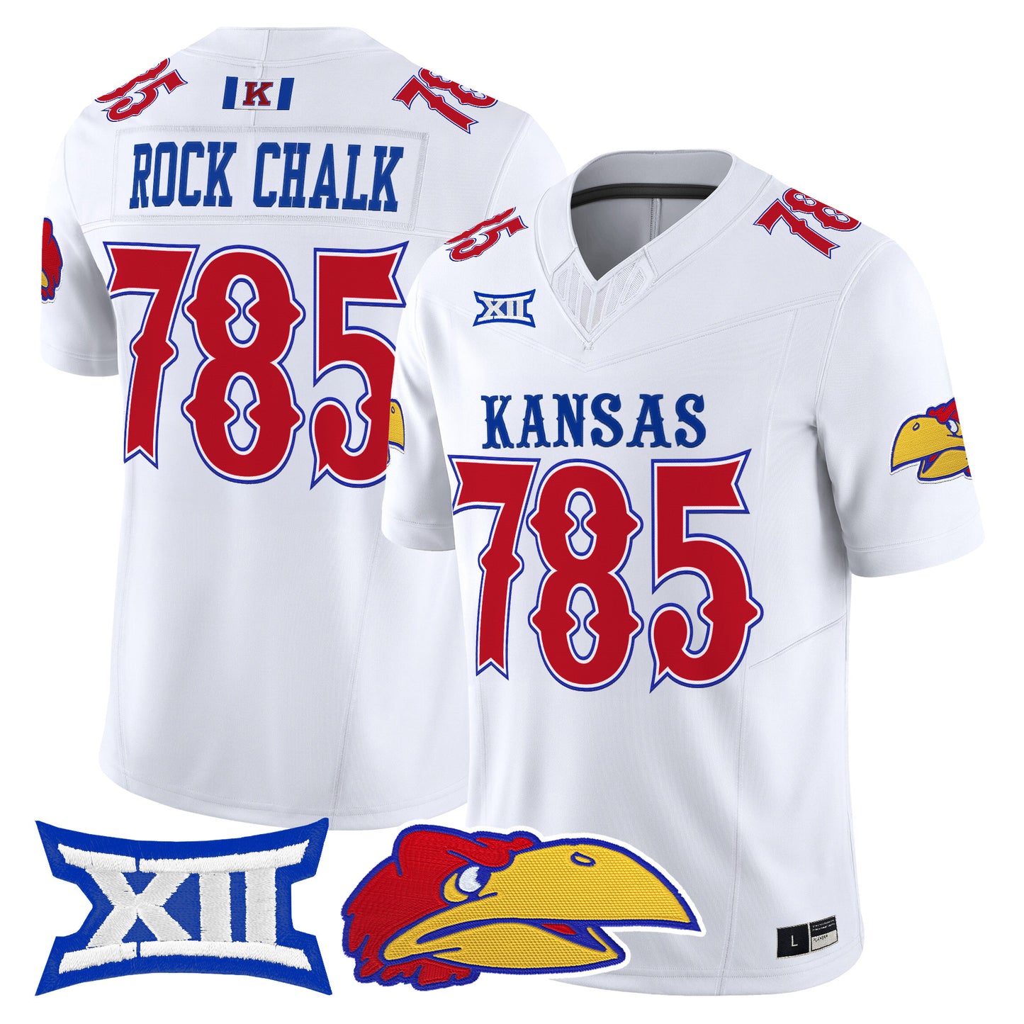  Kansas Jayhawks 2026 Vapor Limited Jersey -  Stitched