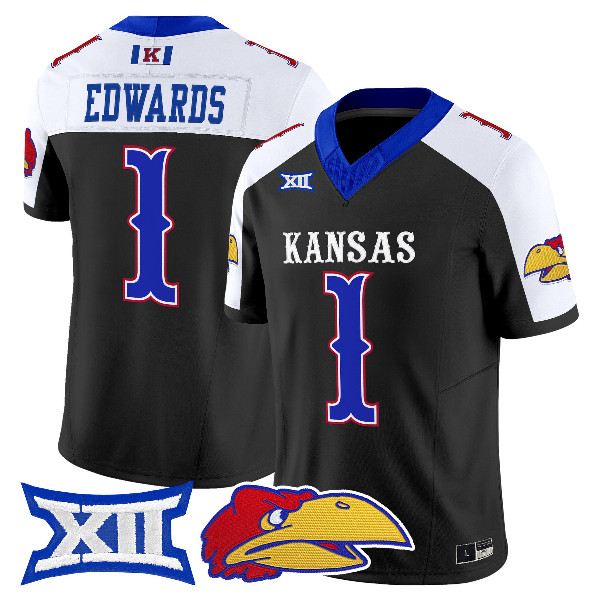  Kansas Jayhawks 2026 Vapor Limited Jersey -  Stitched