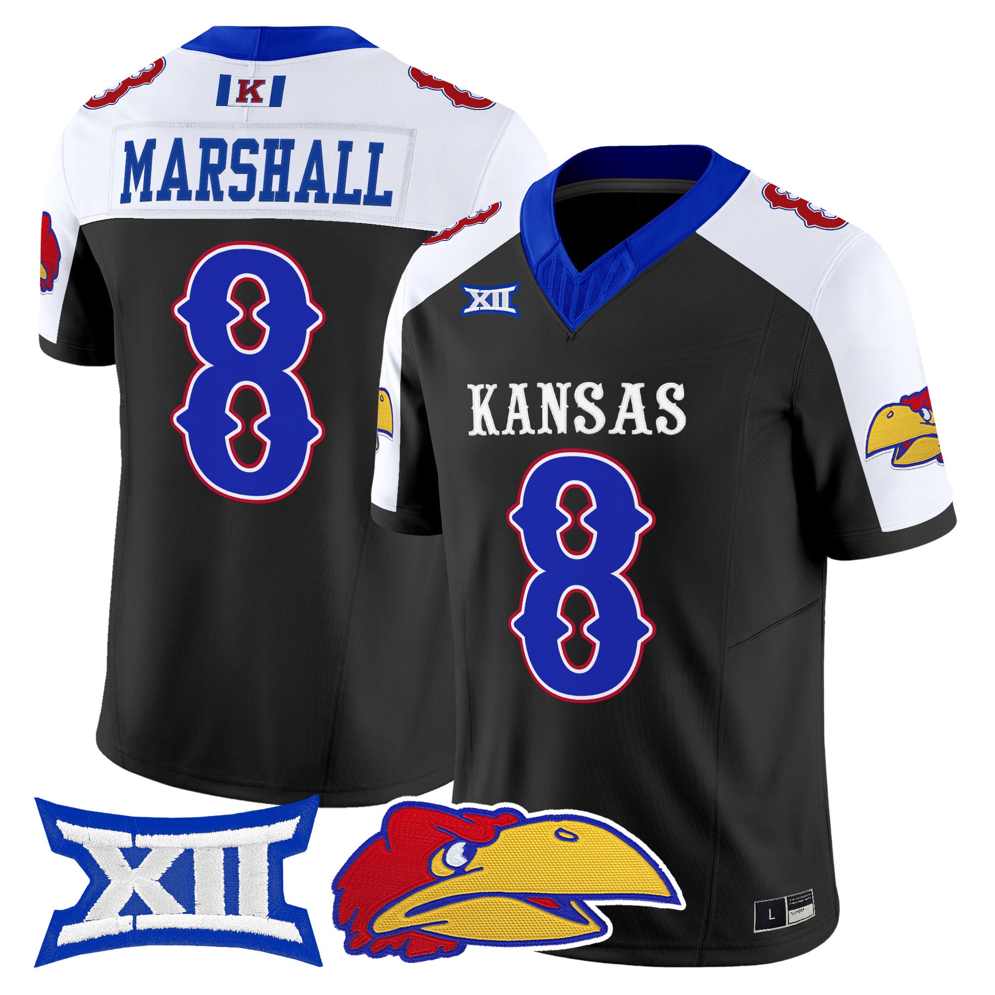  Kansas Jayhawks 2026 Vapor Limited Jersey -  Stitched