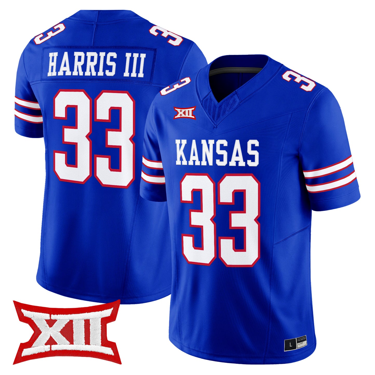  Kansas Jayhawks 2026 Vapor Limited Jersey -  Stitched